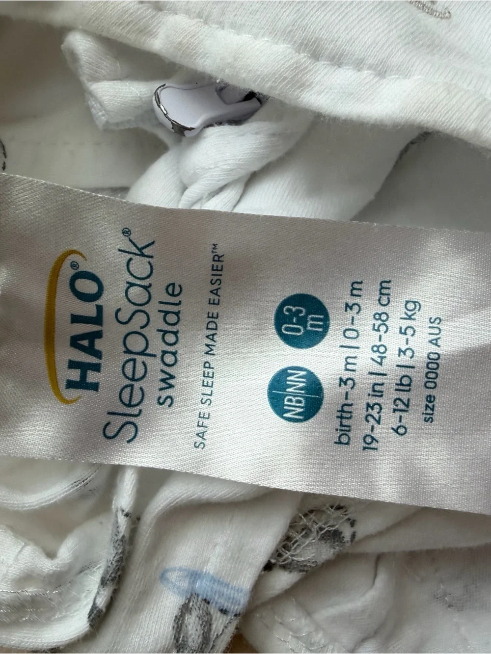 HALO Baby 100% cotton Penguin Print Swaddle Sleep Sack